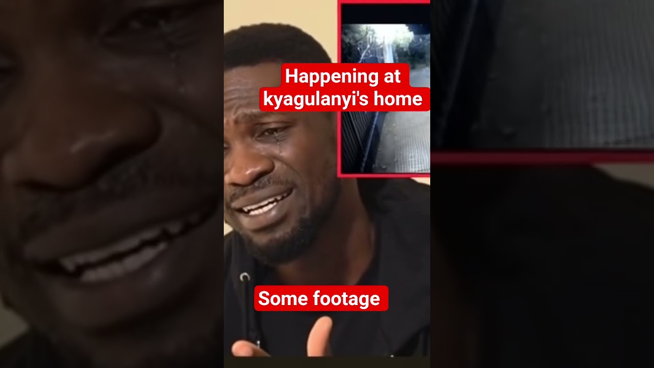 Kyagulanyi today live now at home #kyagulanyi