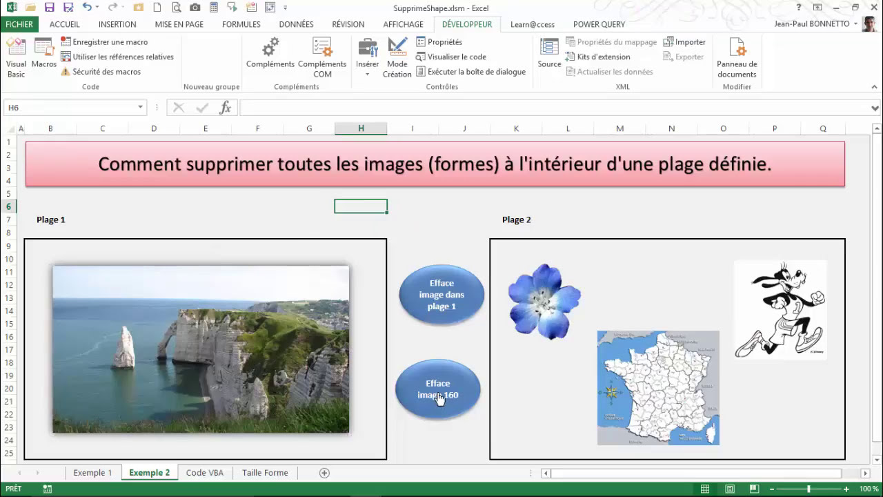 Excel VBA - Comment manipuler des formes ou des images ?