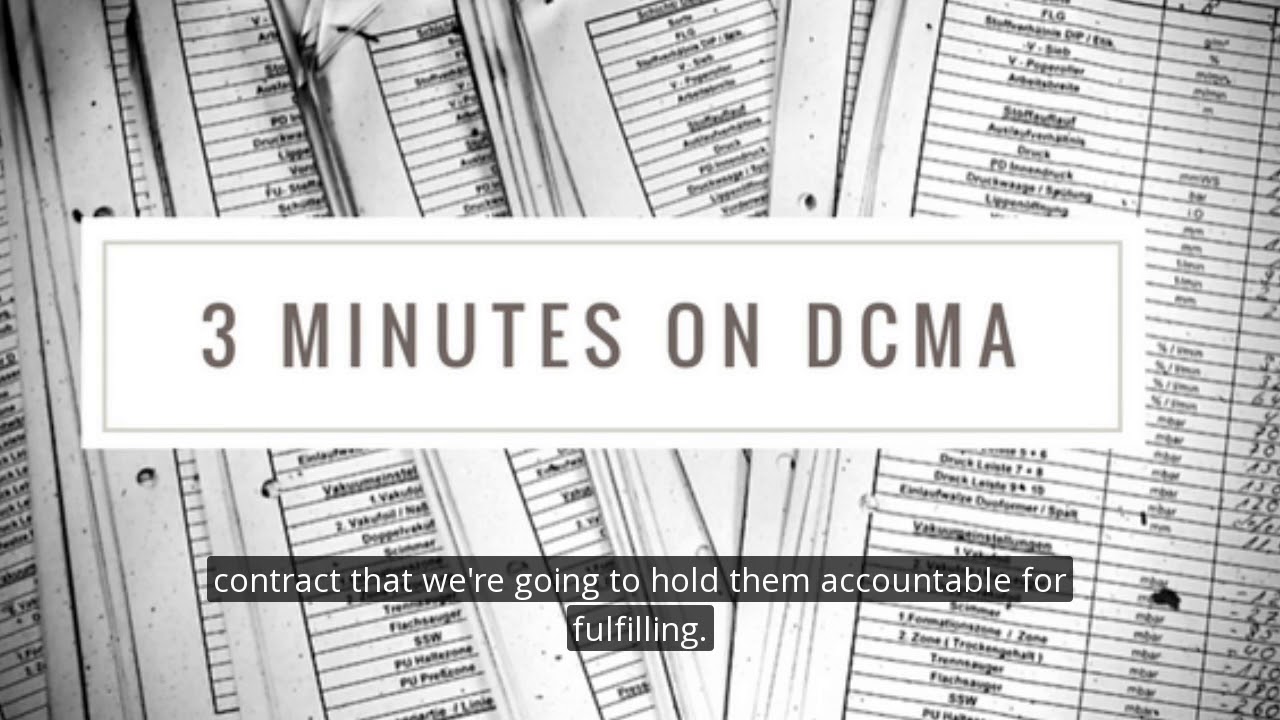 Learn about DCMA from Gen Wendy Masiello