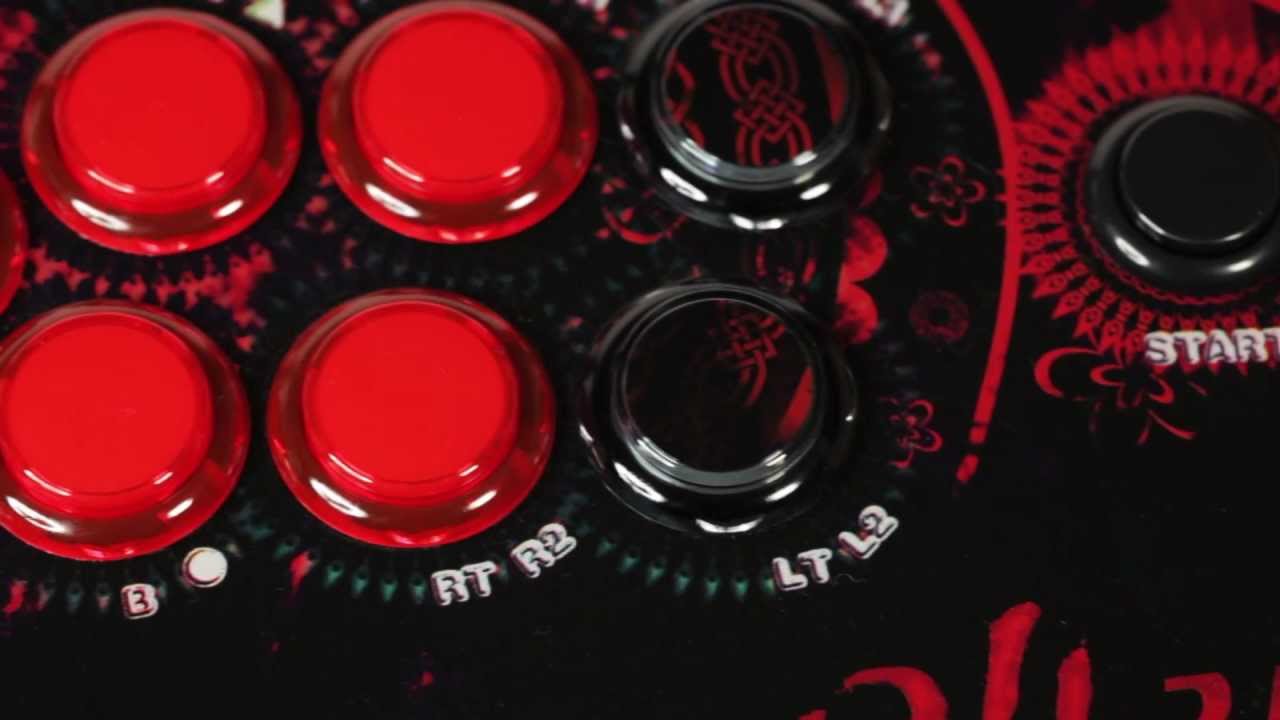 Qanba Q4 Q4RAF Ice Red Professional Joystick
