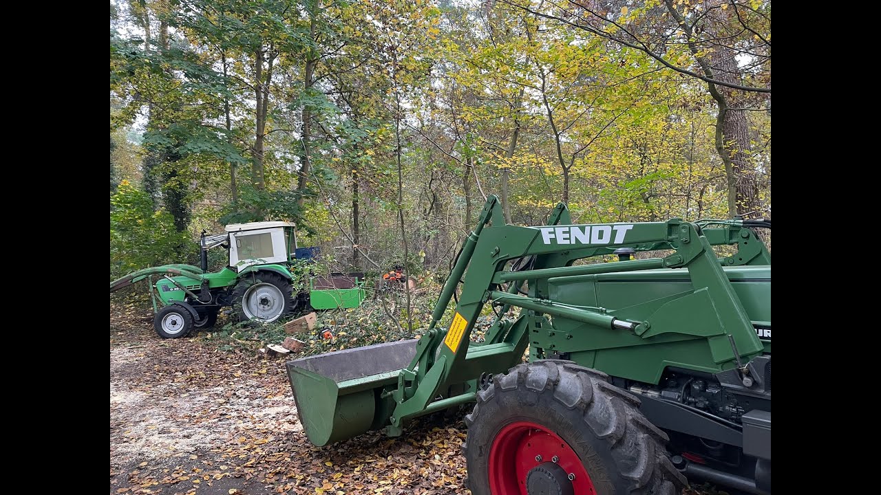 Holz machen Saisonstart 2024 mit Deutz, Fendt, Stihl, Solo, Motorsägen