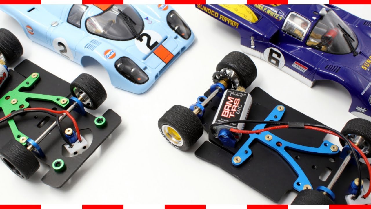 Wie funktioniert das neue Fahrwerk? Unboxing und Tracktest des BRM Ferrari 512M und Porsche 917K