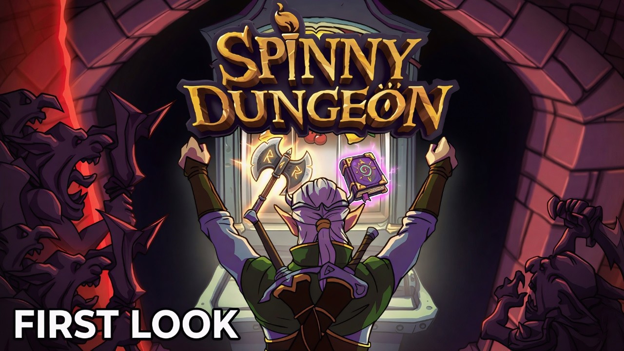 Spinny Dungeon Gameplay No Commentary