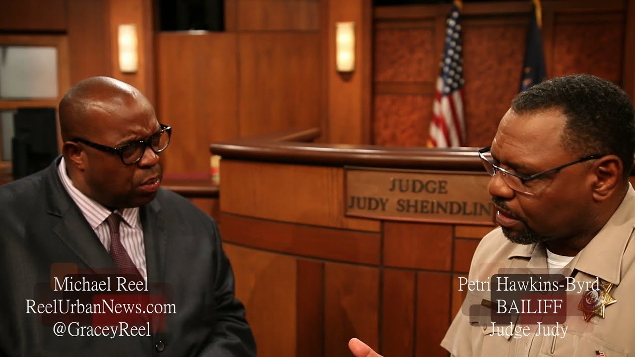 JUDGE JUDY BAILIFF PETRI HAWKINS BYRD EXCLUSIVE