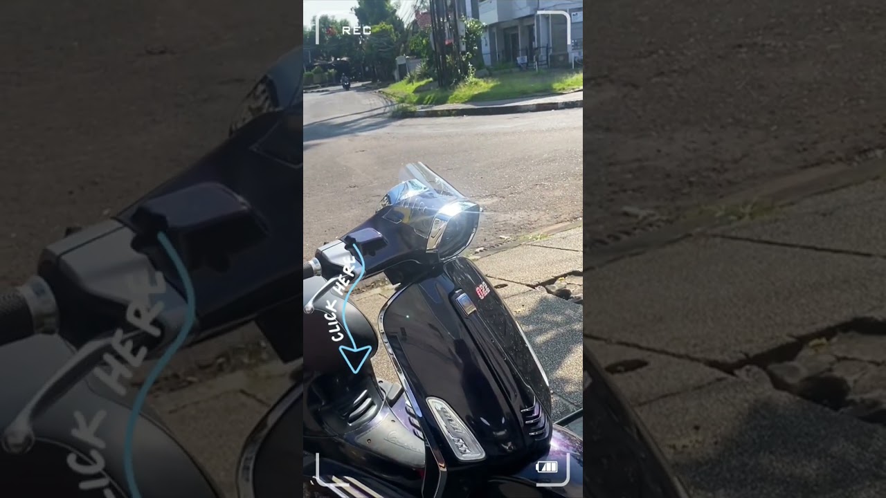 WINDSHIELD VISOR VESPA SPRINT PRIMAVERA LX GTS 