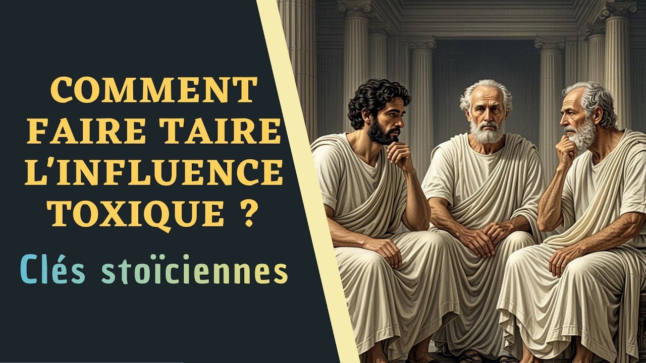 ✨ Clés Stoïciennes Pour Faire Taire l'Influence Toxique. L'art stoïcien de Lâcher Prise.
