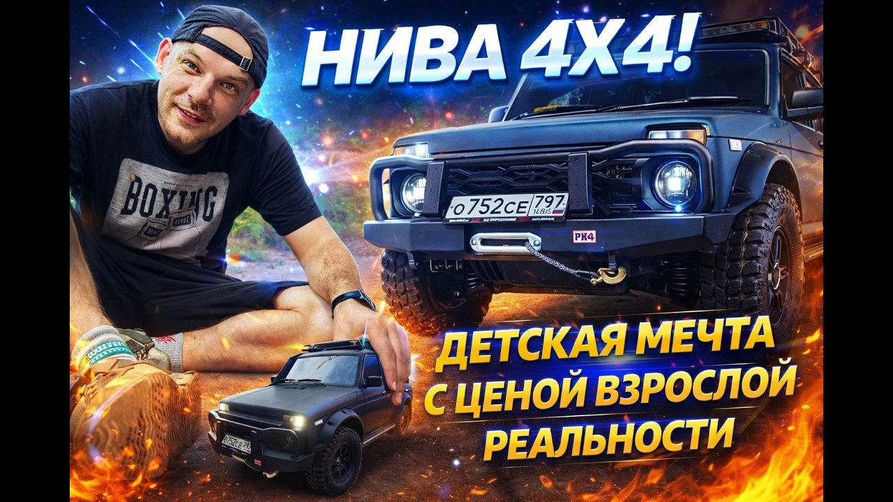 Нива 4х4, детская мечта с ценой взрослой реальности