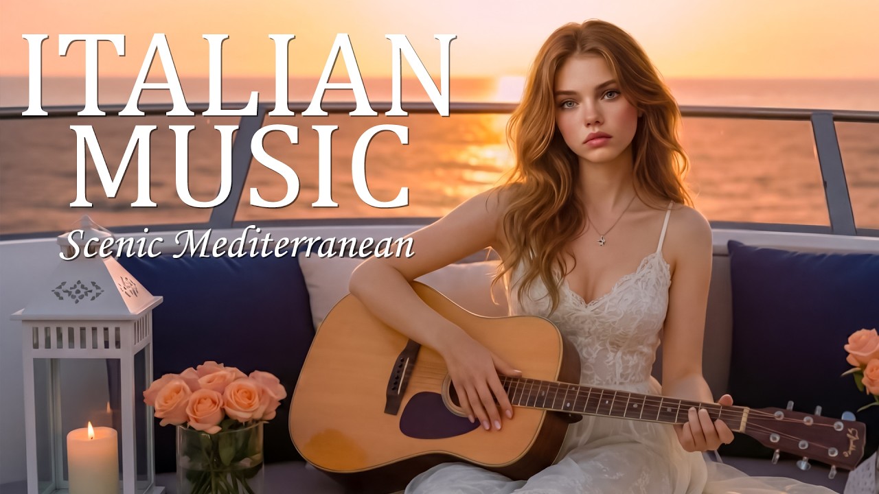 Italian Girl & Mediterranean Beauty | 2+ Hours of Relaxing Italian Music | Spazio Sonoro Italiano