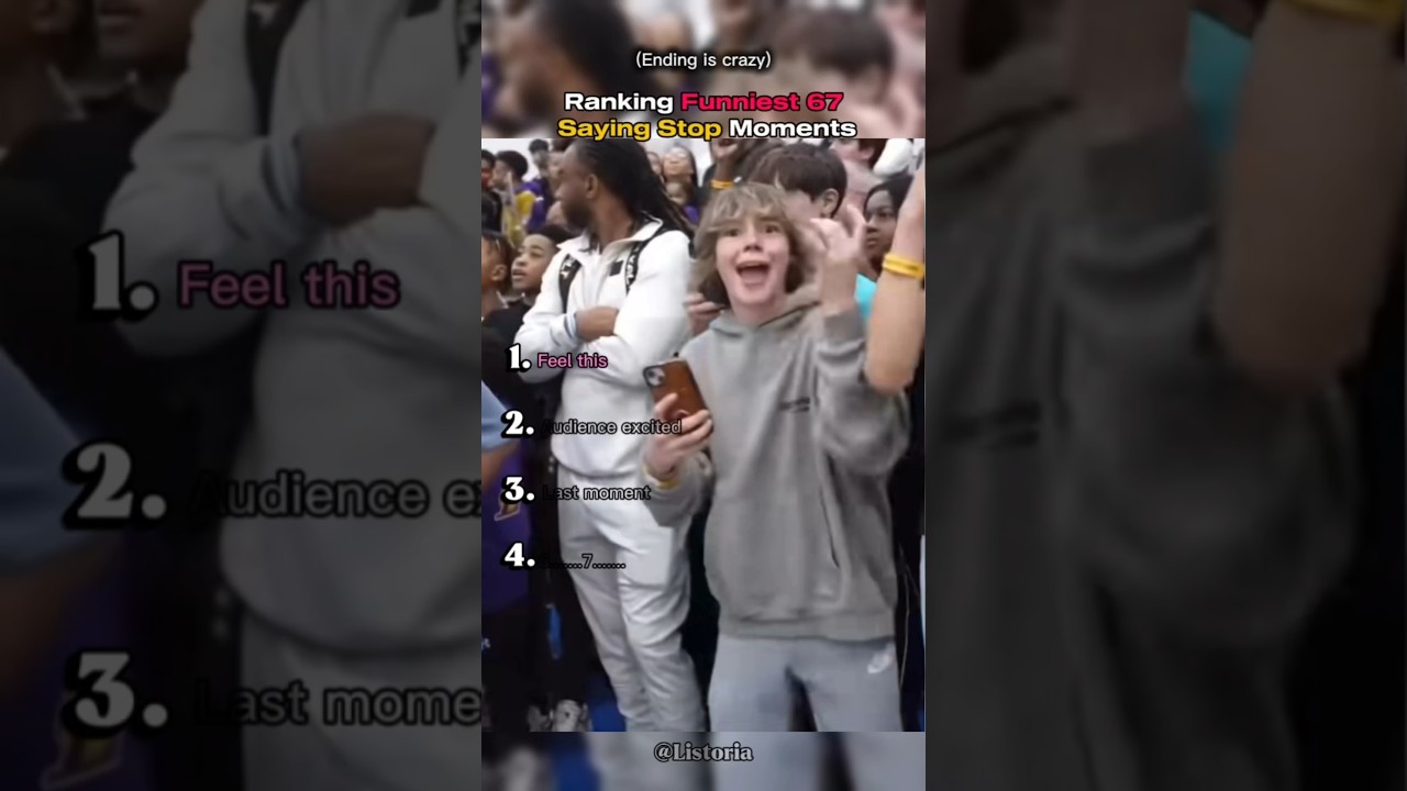 Ranking Funniest 67 Saying Stop Moments #shorts
