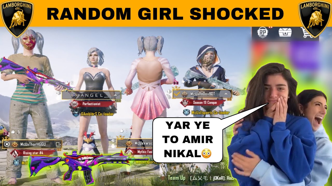 RANDOM GIRL CHALLENGE ME TO MAX M416 FOOL🥺 & GOT SHOCKED AFTER SEEING MY CRATE OPENING😳