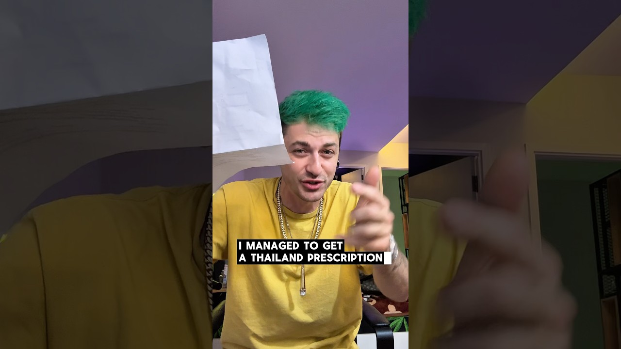 I got a Thailand prescription