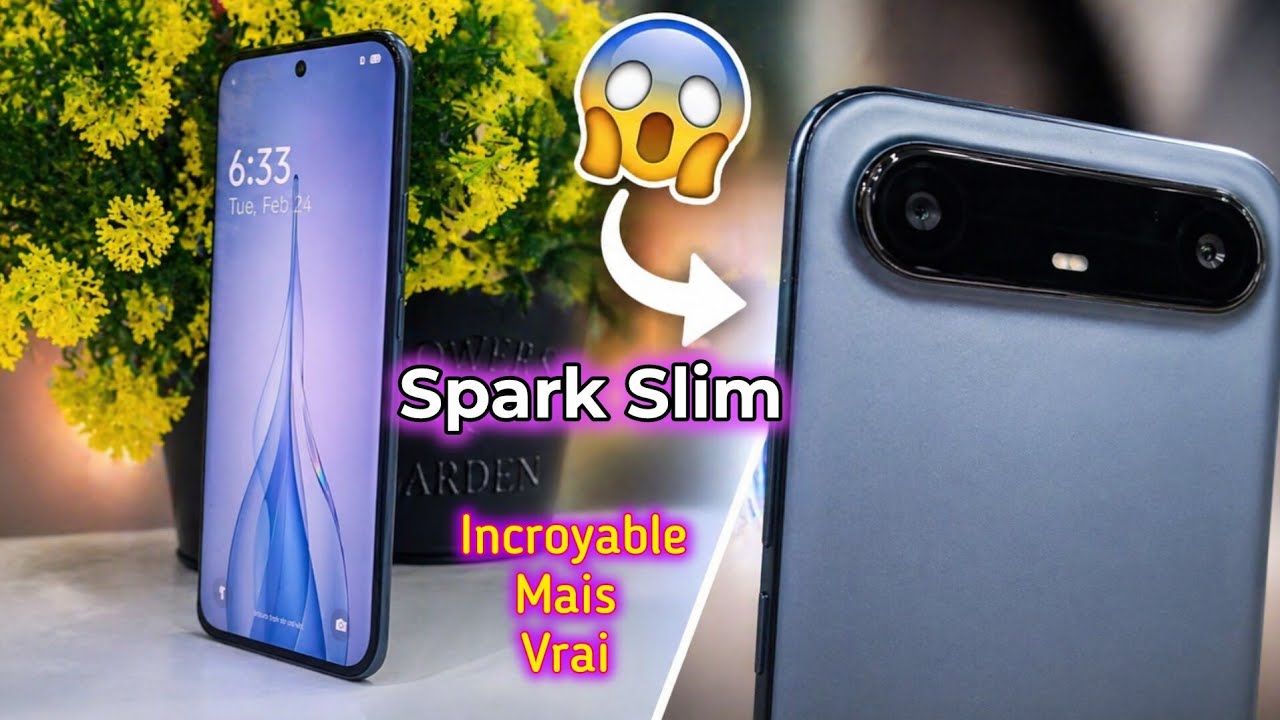Tecno Spark Slim - Test Complet: Design, Performance, Camera & Vidéo.