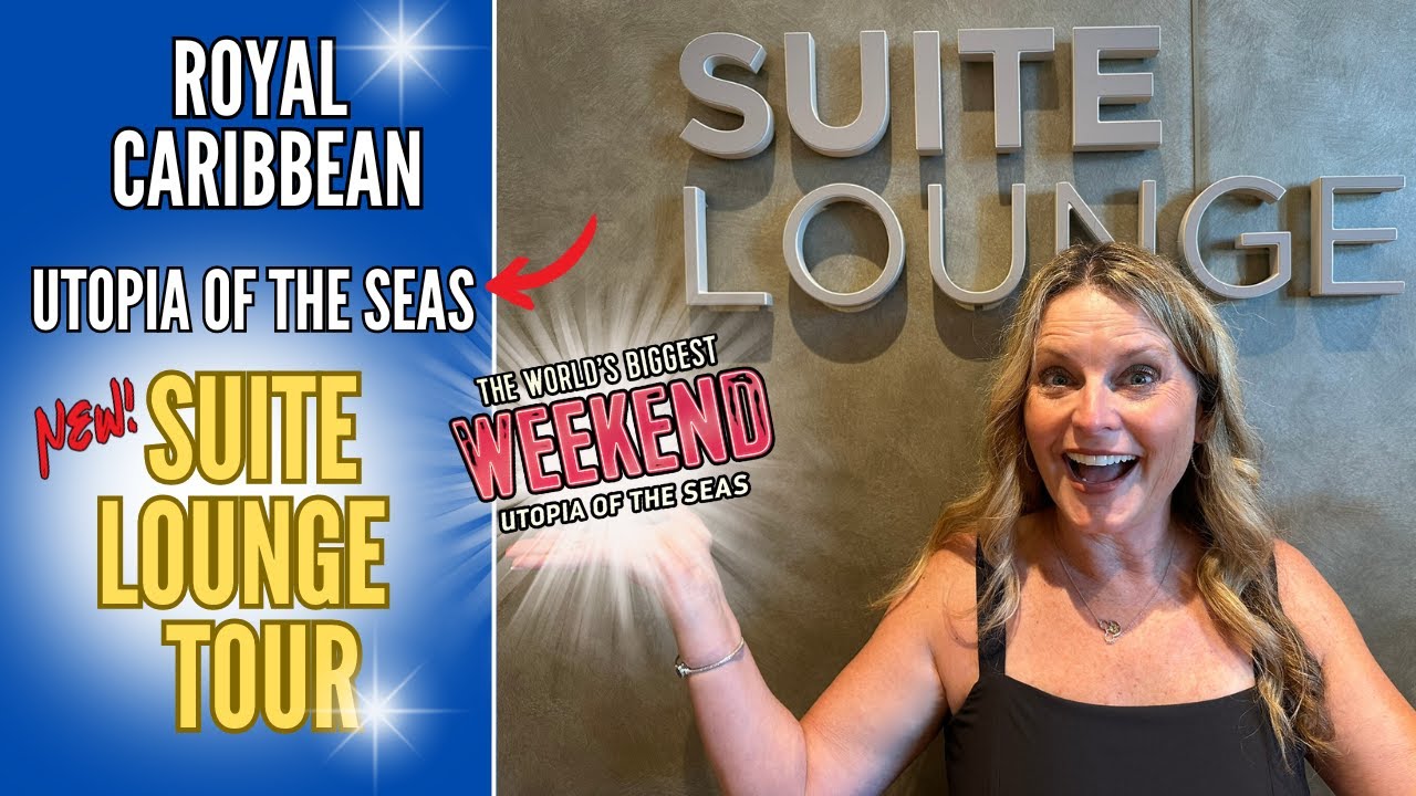 ROYAL CARIBBEAN * Suite LOUNGE & COASTAL KITCHEN | Full Review | Concierge | New UTOPIA OF THE SEAS