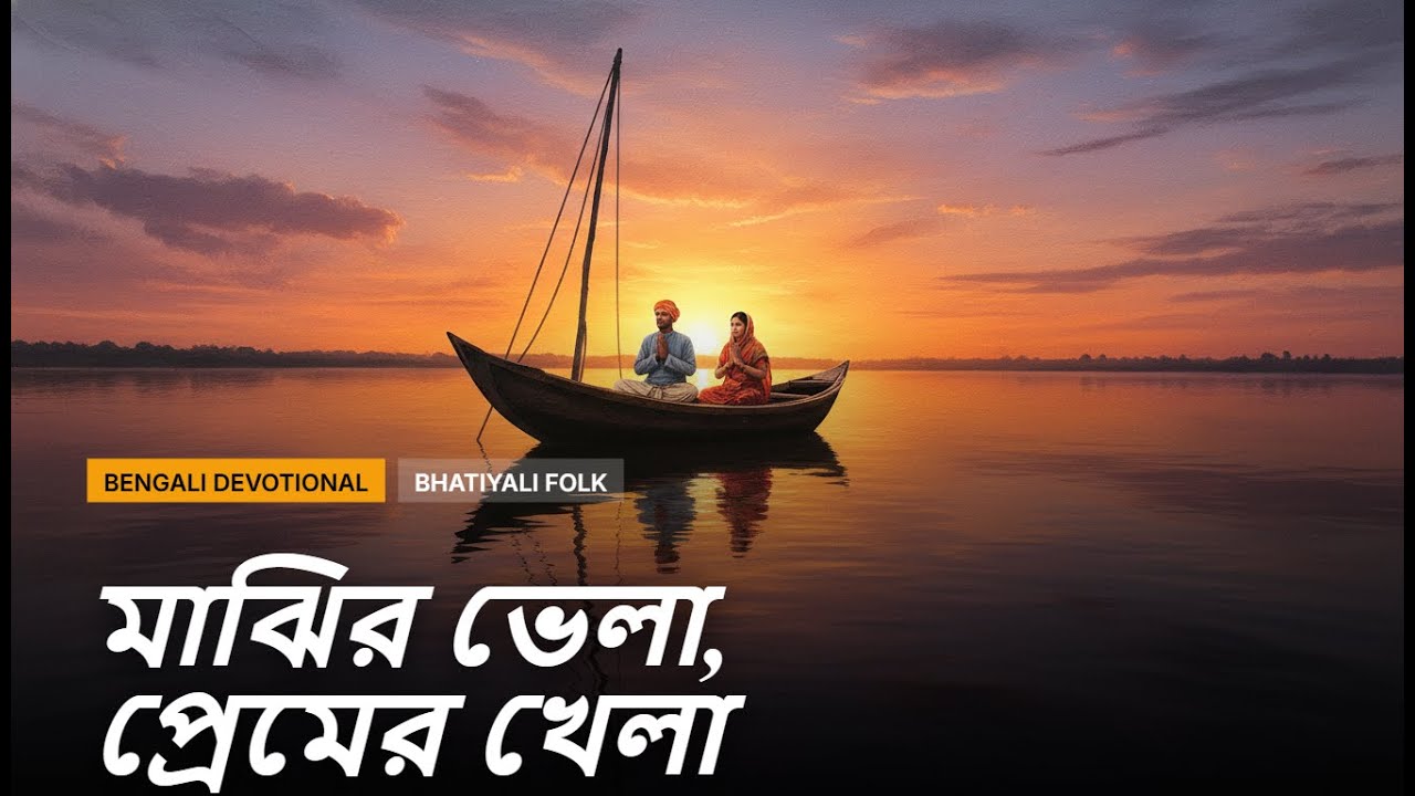 মাঝির ভেলা: Bhatiyali Folk Duet | Sanjit Singh | বাংলার সেরা প্রেম গীত