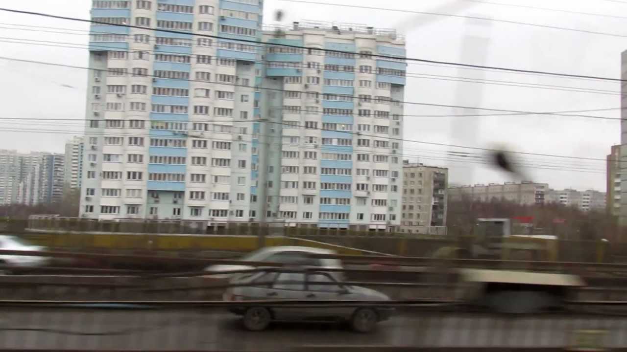 Перегон метро Автозаводская - Коломенская, Москва. // 15 ноября 2012