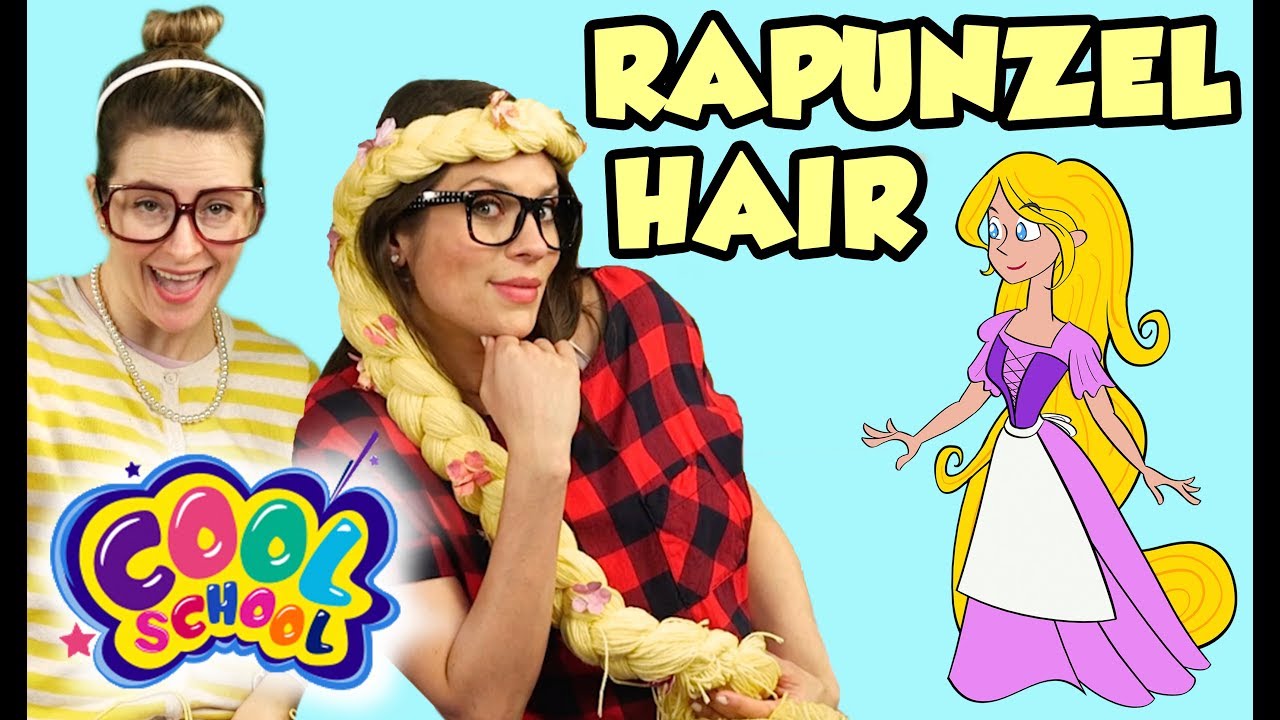 Rapunzel Hair DIY Braid! w/ Ms. Booksy and Crafty Carol | Cool School Arts and Crafts for Kids