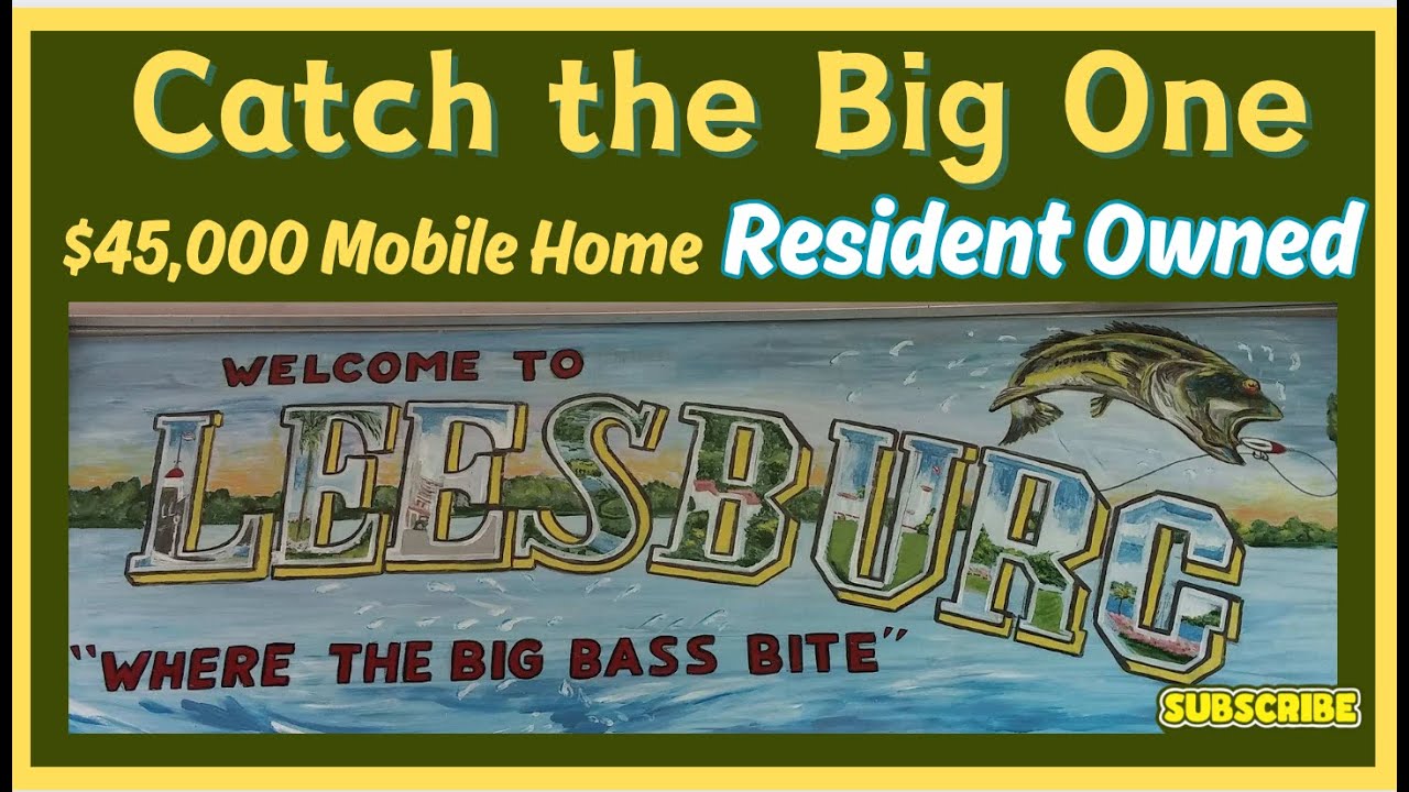 $45,000 for Resident Owned Mobile Homes // where the Big Bass Bite 🎣
