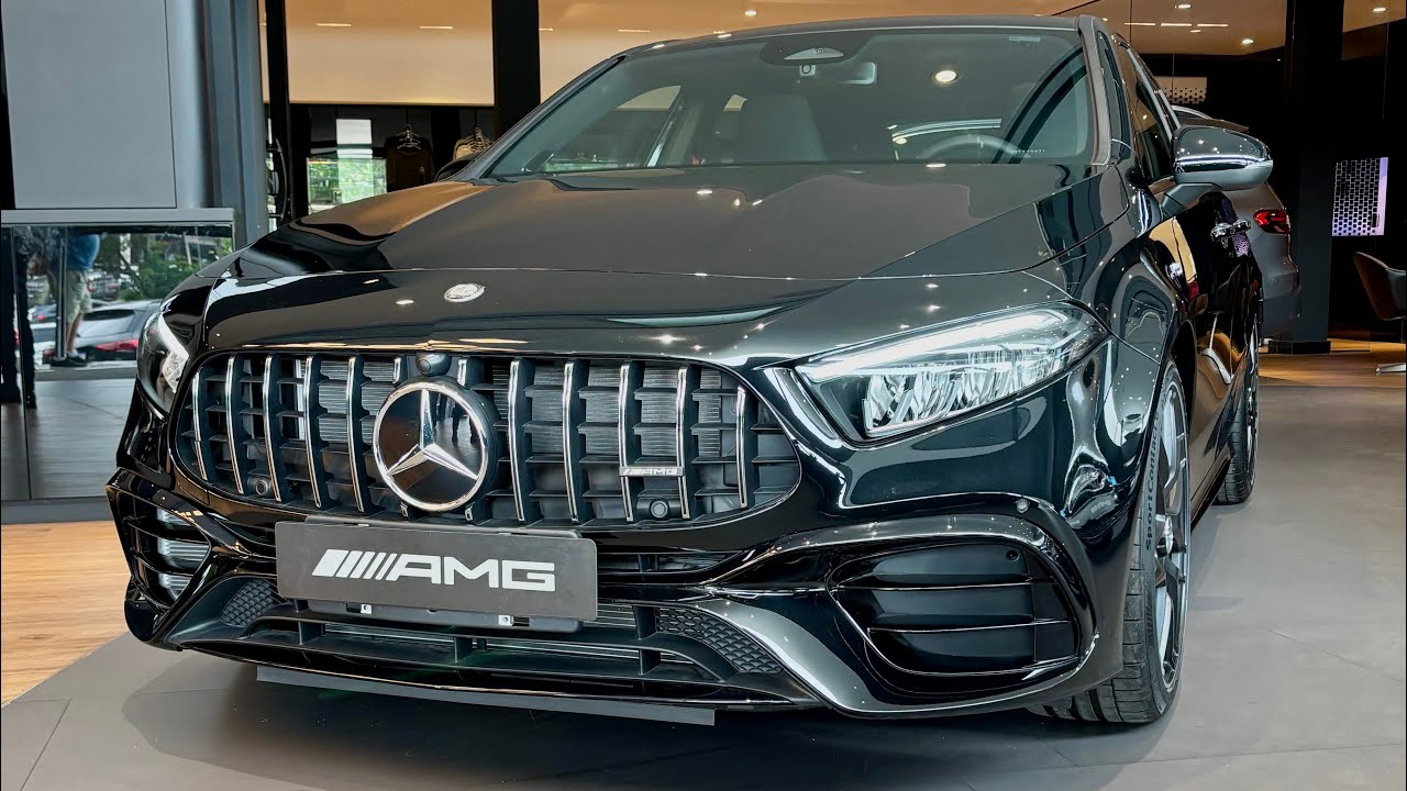 💥NOVO MERCEDES BENZ A45s AMG 2025 COM MOTOR 2.0 TURBO DE 421 CAVALOS E TRAÇÃO 4 MATIC VEJA!!!