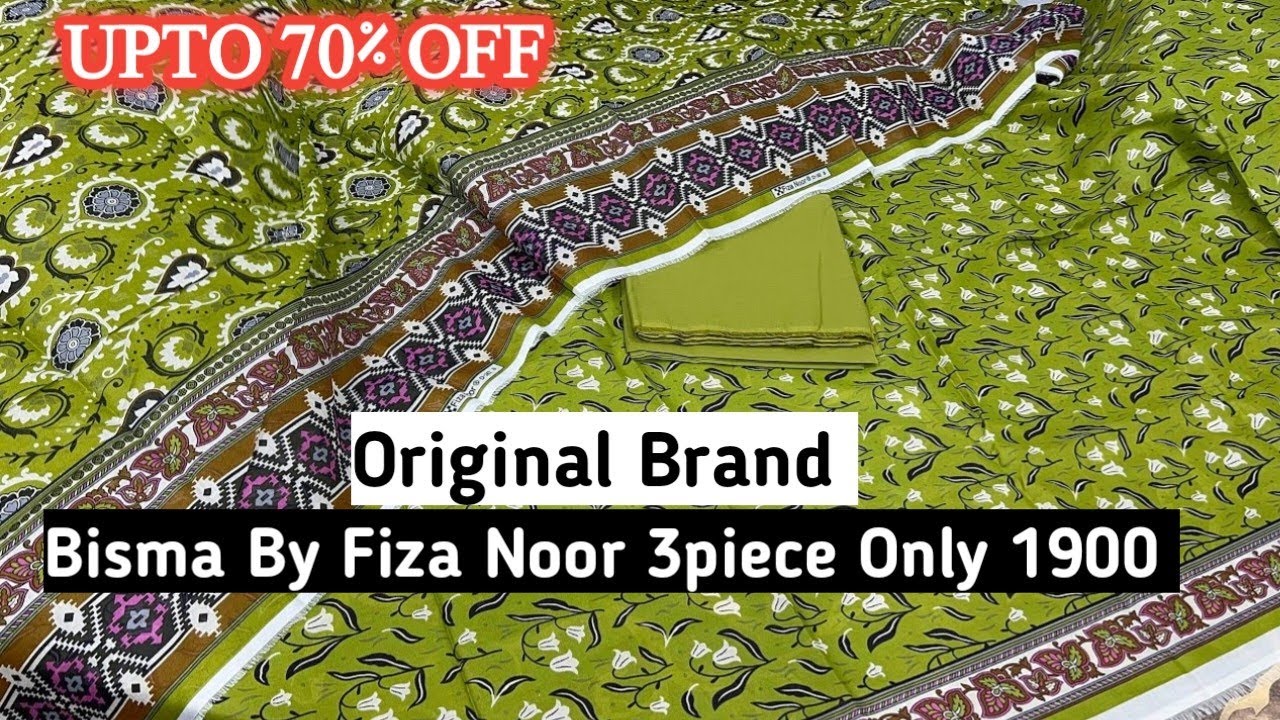 BISMA BY FIZA NOOR ONLY RS.1950 | EID COLLECTION 2026 