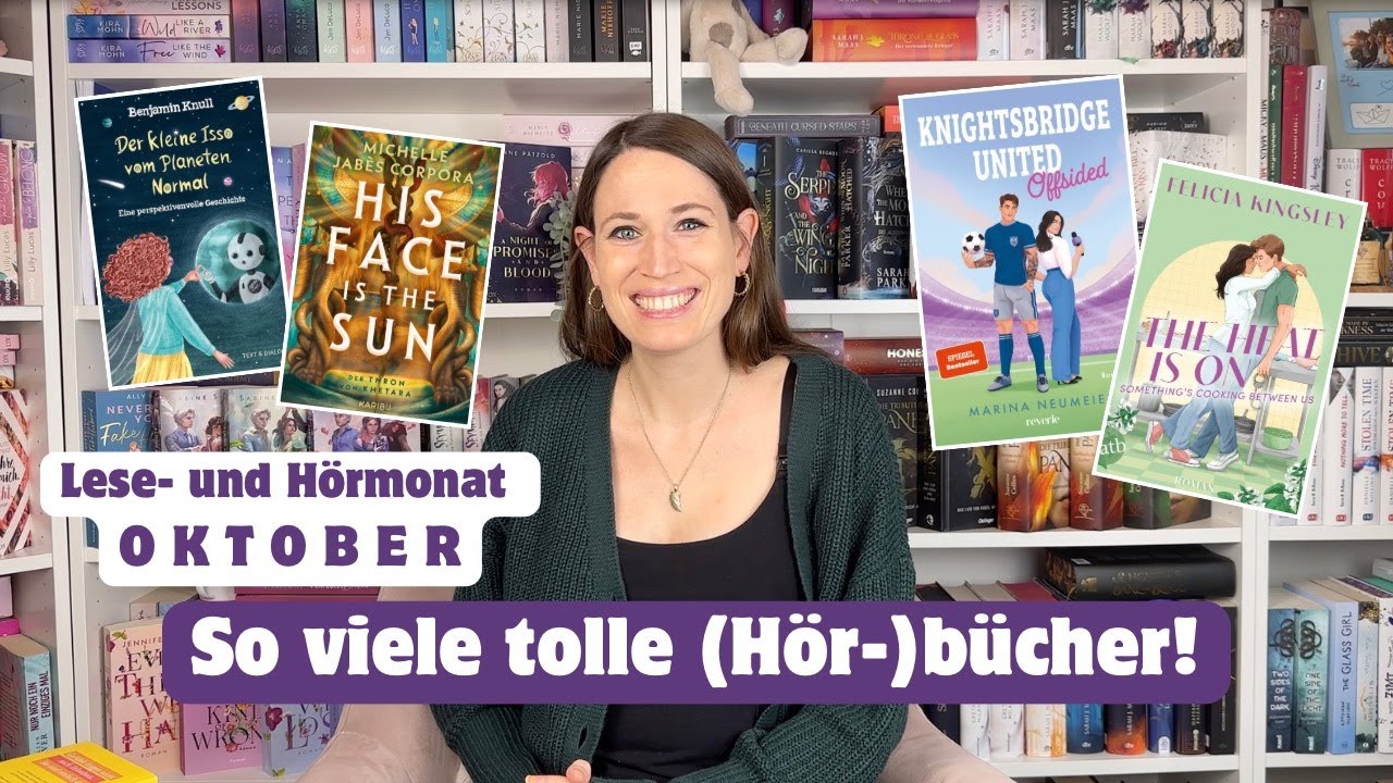 Lese- und Hörmonat Oktober: So viele tolle (Hör-)Bücher 💕