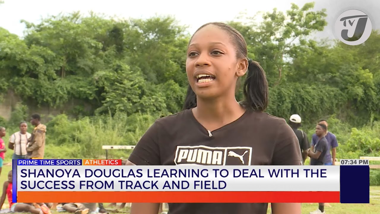 Shanoya Douglas Learning to Deal with the Success from Track and Field
