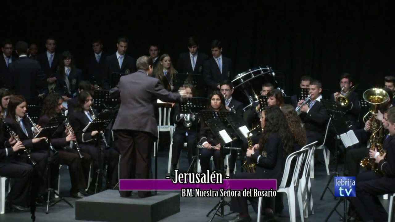 Jerusalén (José Vélez García) - Banda Municipal de El Cuervo (Sevilla) 2013