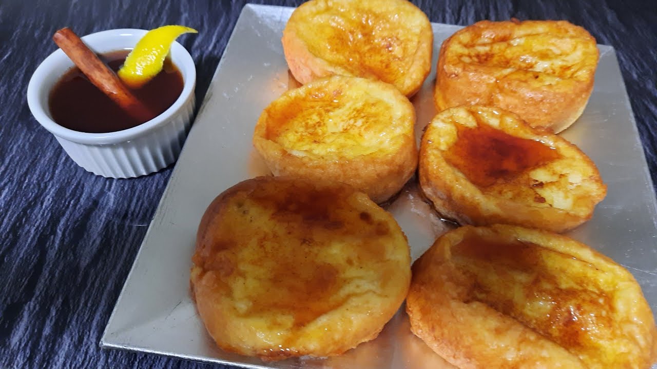 Rabanadas com calda