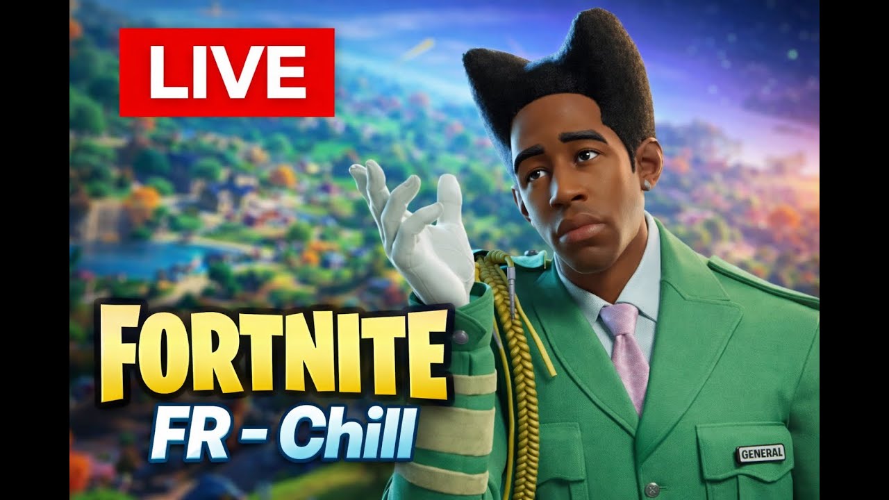 🔴LIVE Fortnite FR - Chill🔴