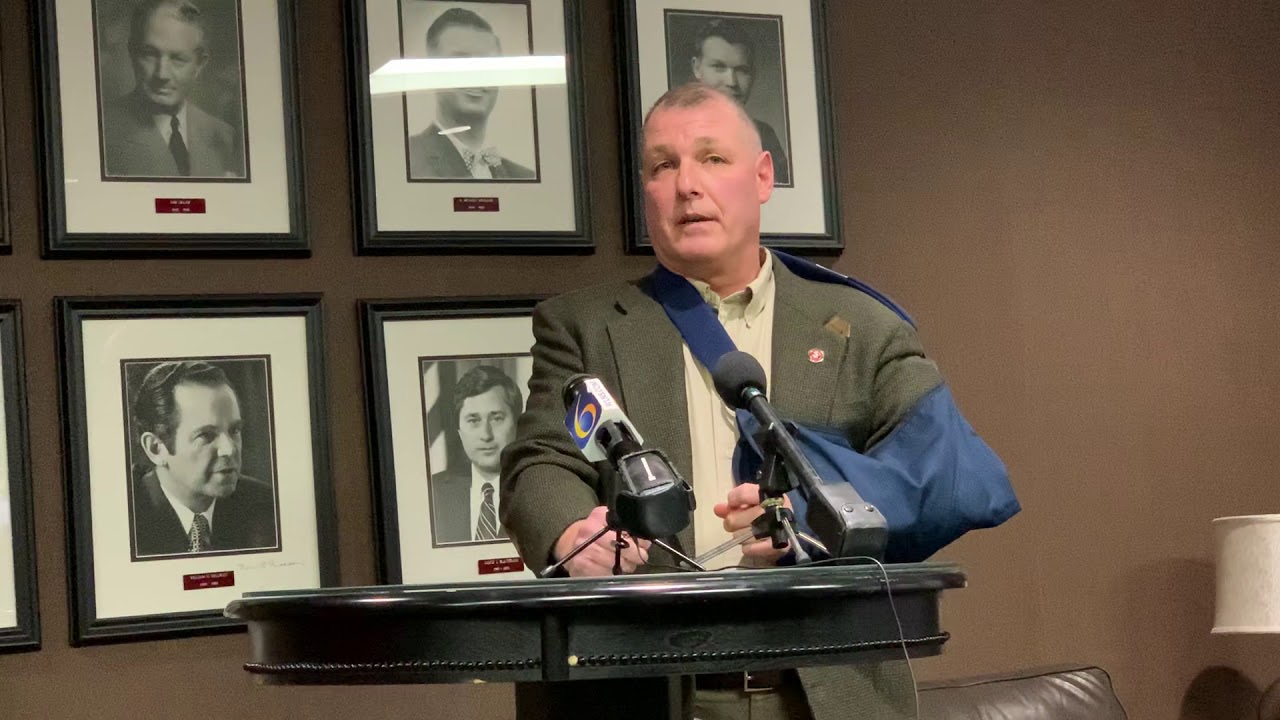 Mark Gerhard talks about his son's charges