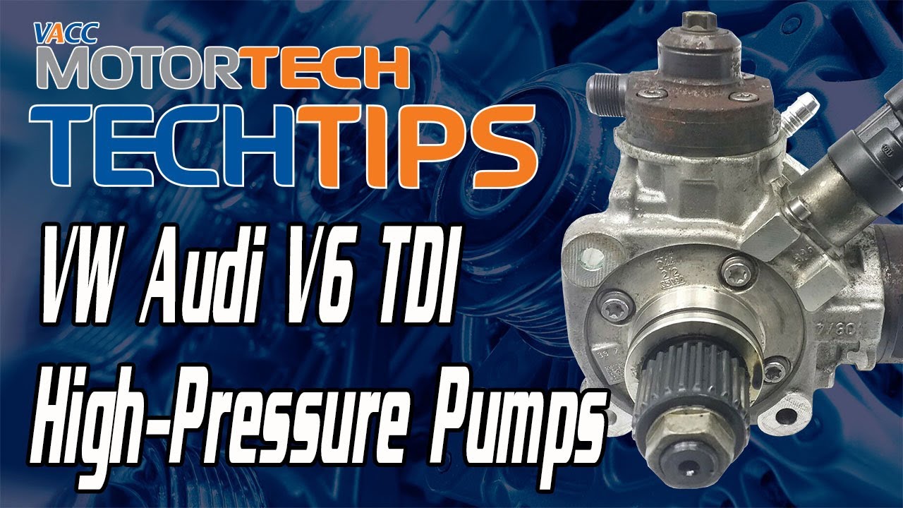 VW Audi V6 TDI High Pressure Pumps