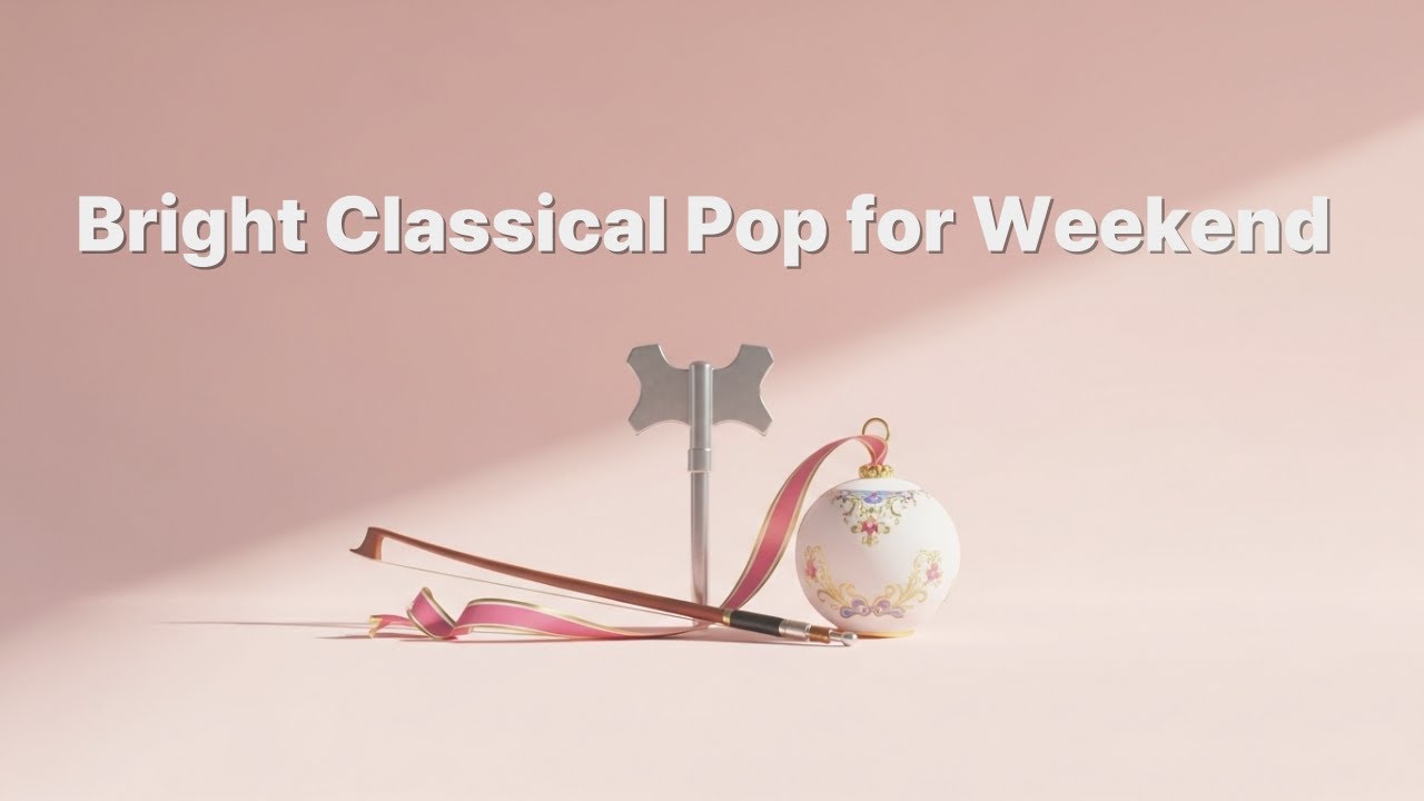 Weekend Mood Switch 🎠 놀이공원에 들어온 듯 가벼워지는 아침 | Light Baroque Pop