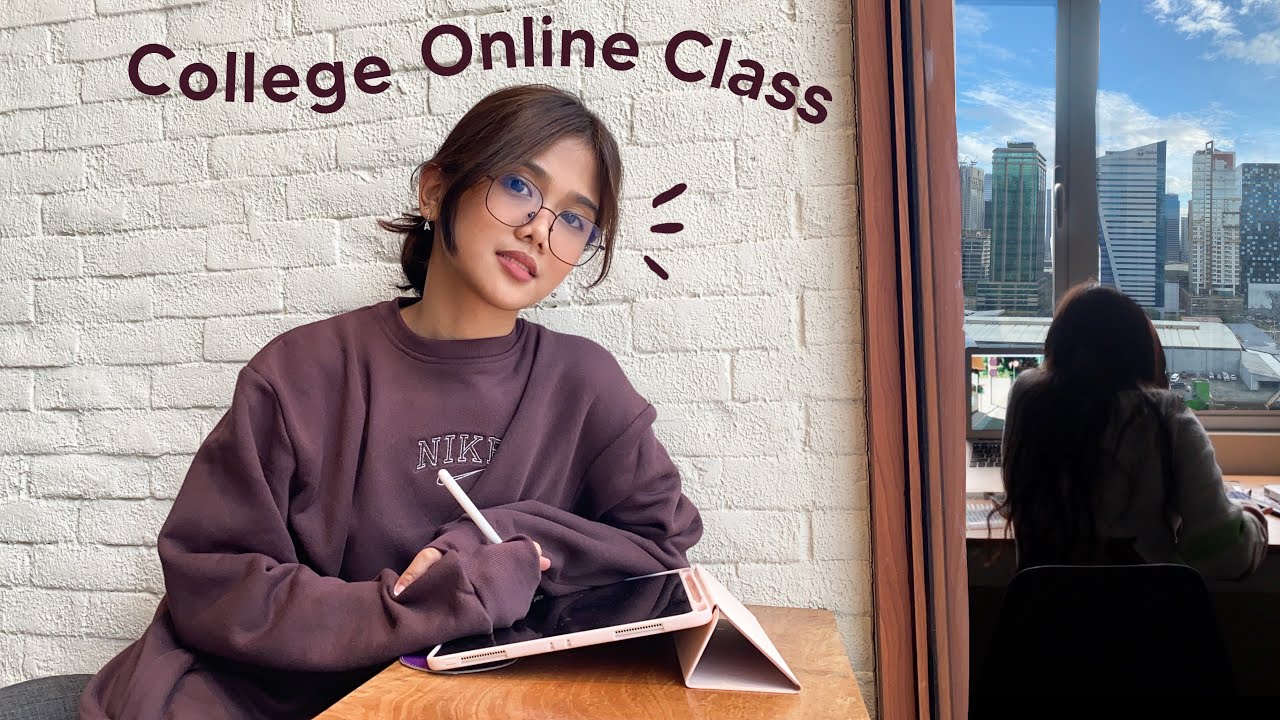 Online School Vlog (study with me & productive days)