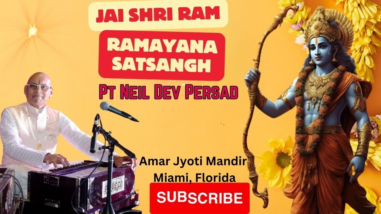 Pandit Neil Dev Persad  - Miami, Amar Jyoti Mandir #music #love #song #live #destinationpandit