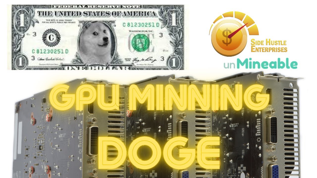 DOGE GPU and CPU Mining with UnMineable
