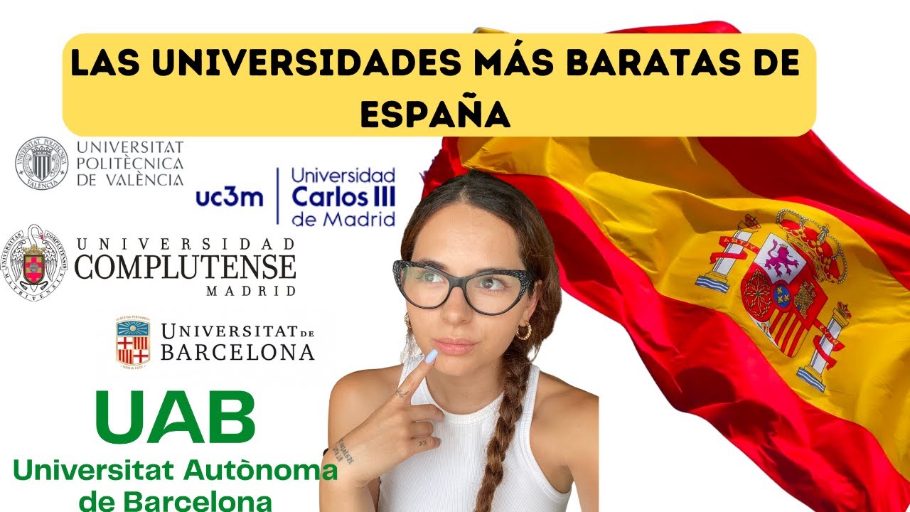 ESTAS son las 5 Universidades más BARATAS de España 🇪🇸