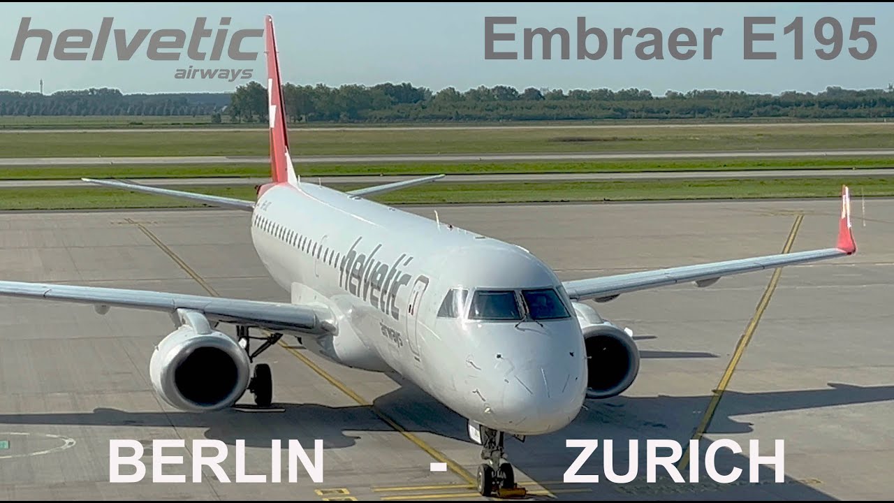 FULL FLIGHT & TRIP REPORT | HELVETIC AIRWAYS | Embraer E195