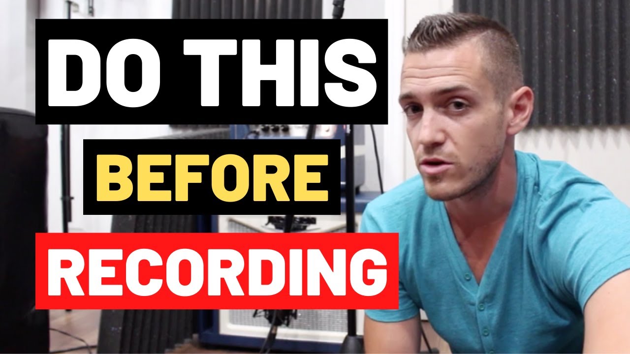 Как подготовиться к записи песни — RecordingRevolution.com