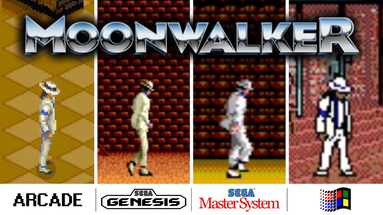 Сравнение всех версий Moonwalker