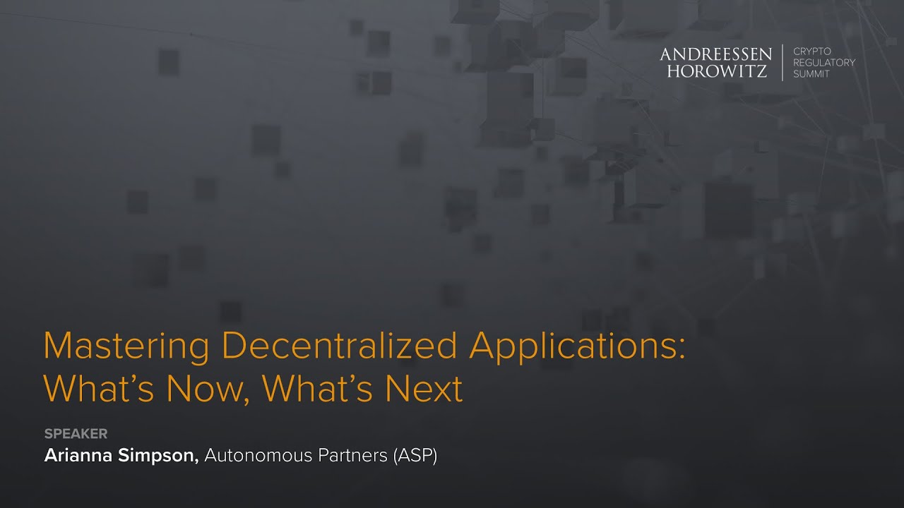 Decentralized Applications: What's Now, What's Next