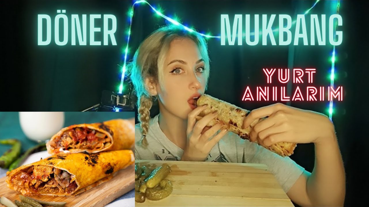 YURT ANILARIM | HIRSIZLIKLA SUÇLANDIM!! DÖNER & SHAWARMA MUKBANG