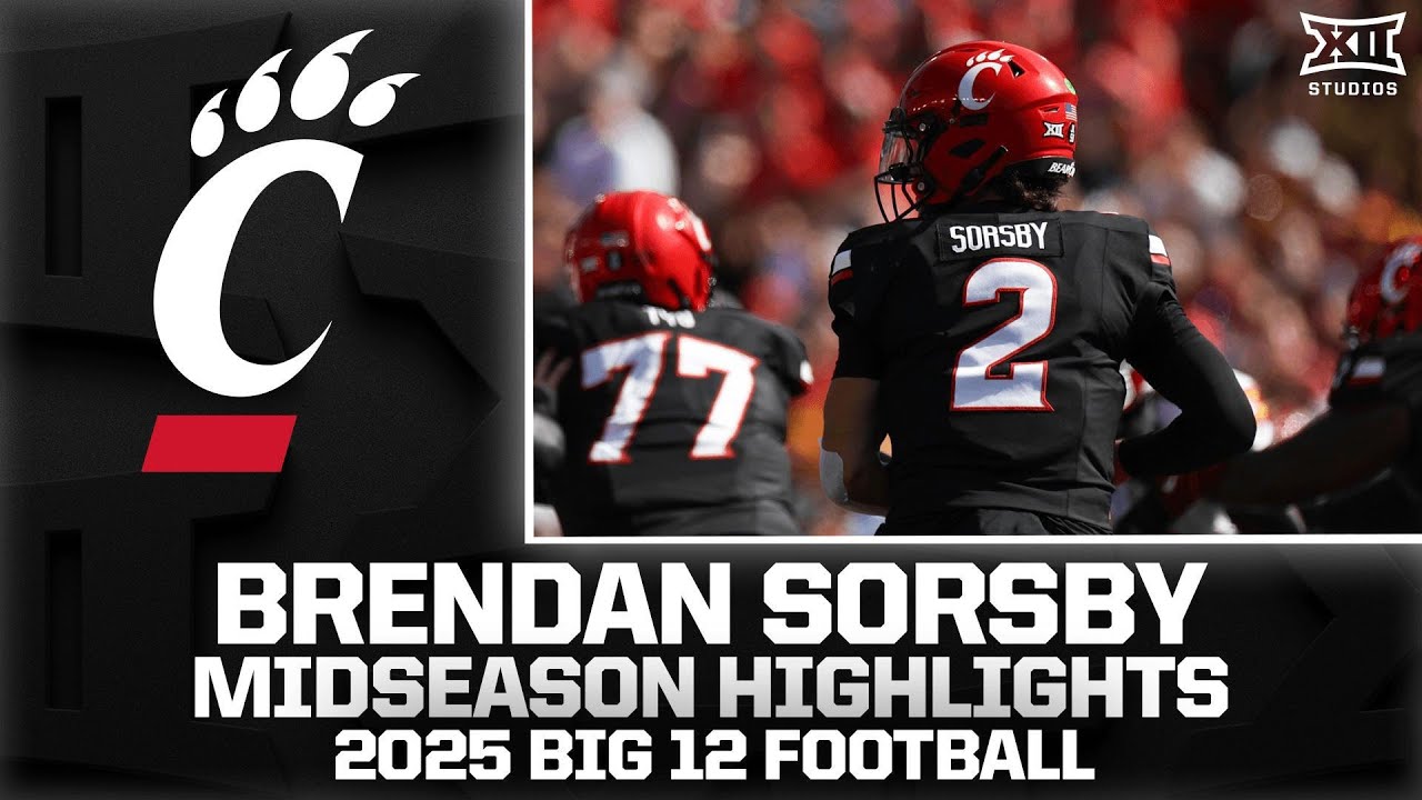 Brendan Sorsby Midseason Highlights | 2025 Big 12 Football