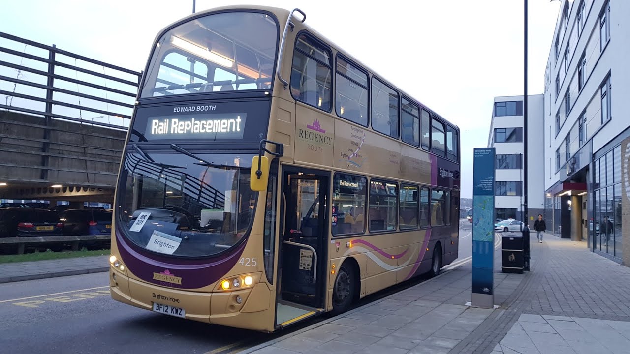 Full Bus Journey on Southern Rail Replacement To Brighton