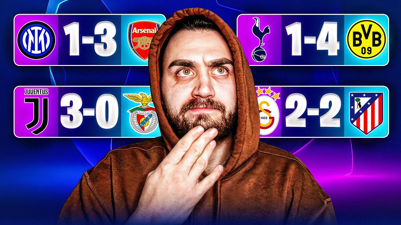 UEFA Champions League Matchday 7 Predictions