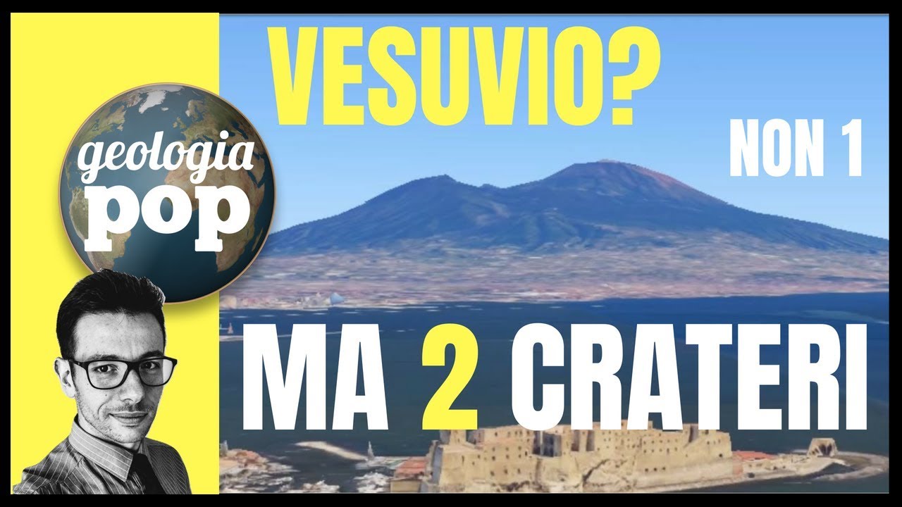 SAI CHE IN QUESTA IMMAGINE DEL VESUVIO CI SONO DUE VULCANI?