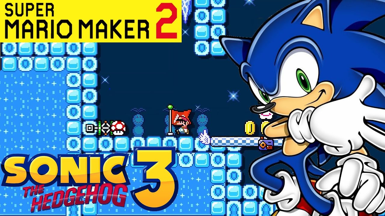 Super Mario Maker 2: Sonic 3: Ice Cap Zone Showcase