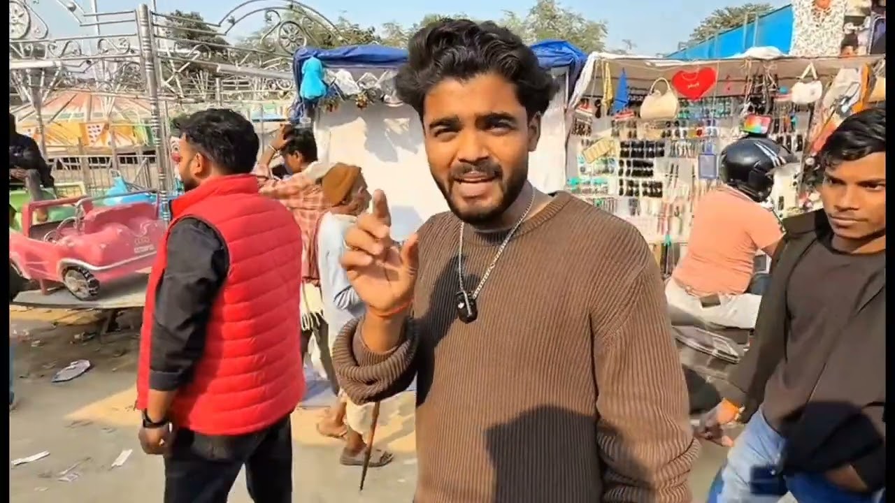 खगड़िया के गौशाला मेला में हमारे साथ बहुत बुरा हाल हुआ 😱🤯 #video #mela #prank #vlog #poppervishal 
