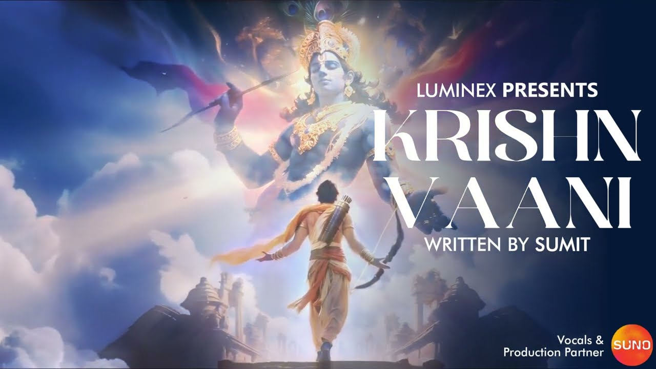 Krishn Vaani | Divine Krishna Rap | Mahabharata Inspired Devotional | Luninex