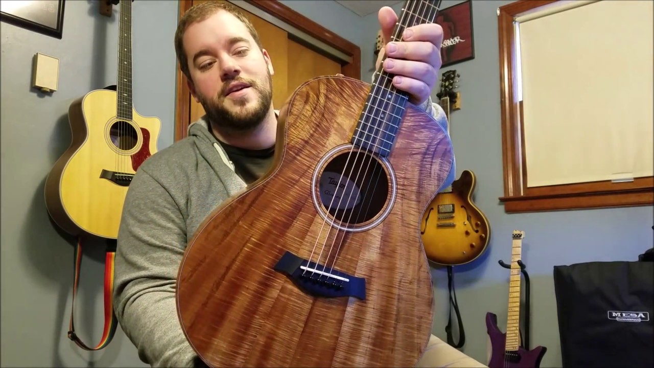 Демонстрация акустической гитары Taylor GS Mini Koa