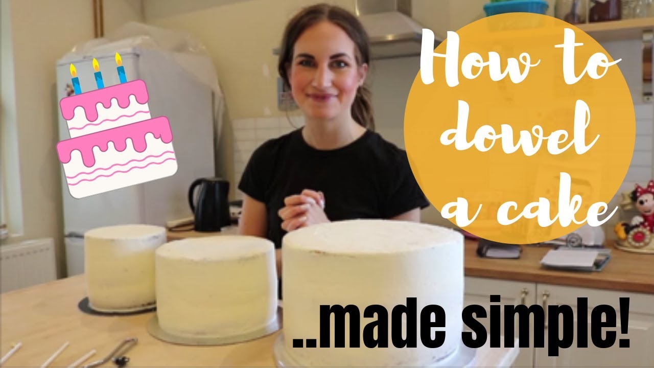 How to dowel a 3 tiered cake!