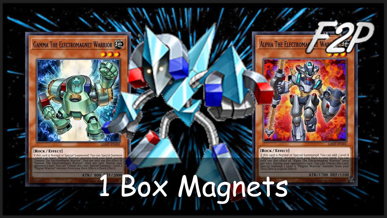 ONE MINI BOX ONLY -  F2P Magnet Warrior [Yu-Gi-Oh! Duel Links]